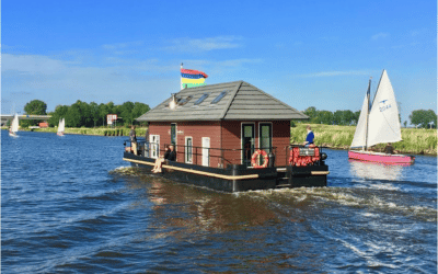 Originele overnachtingen op het water